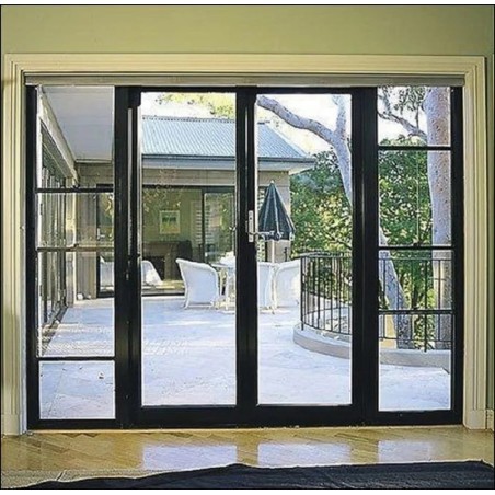 Double porte vitrée